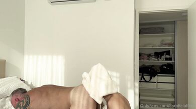 Femboy Caroficialok gets his pussy licked and dicked by old daddy cristhiaan