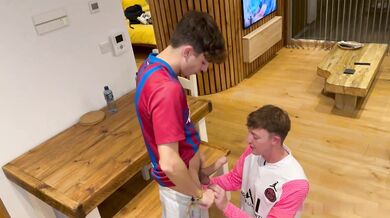 we flip-fucked because football match was a tie