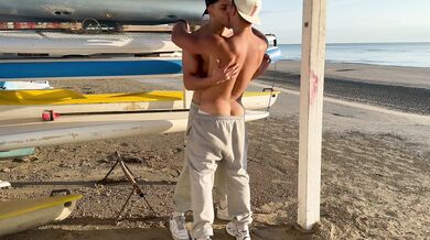 Naughty Beach Escape - @vlett23xq & Manuel Dosio