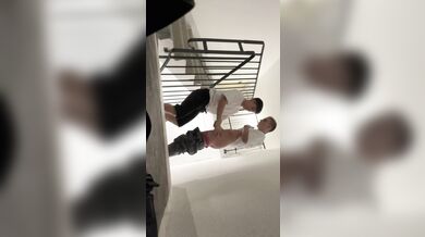 Max Isms & Evan White Fucking Each Other in The Stairwell