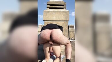 Agustin Gets Fucked On The Rooftop