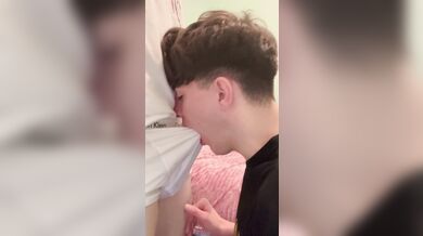18-Year-Old Italian Virgin Twink Gets Fucked By His Classmate