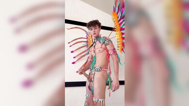 Svandylove Shooting Huge Explosive Cumshots Into The Air