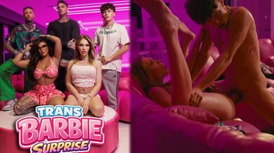 Trans Barbie Surprise Fucking - Drake Von ,The Greek Savage , Toochi Kash , Aurora North