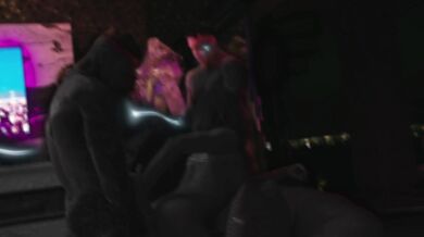 Trans Barbie Surprise Fucking - Drake Von ,The Greek Savage , Toochi Kash , Aurora North