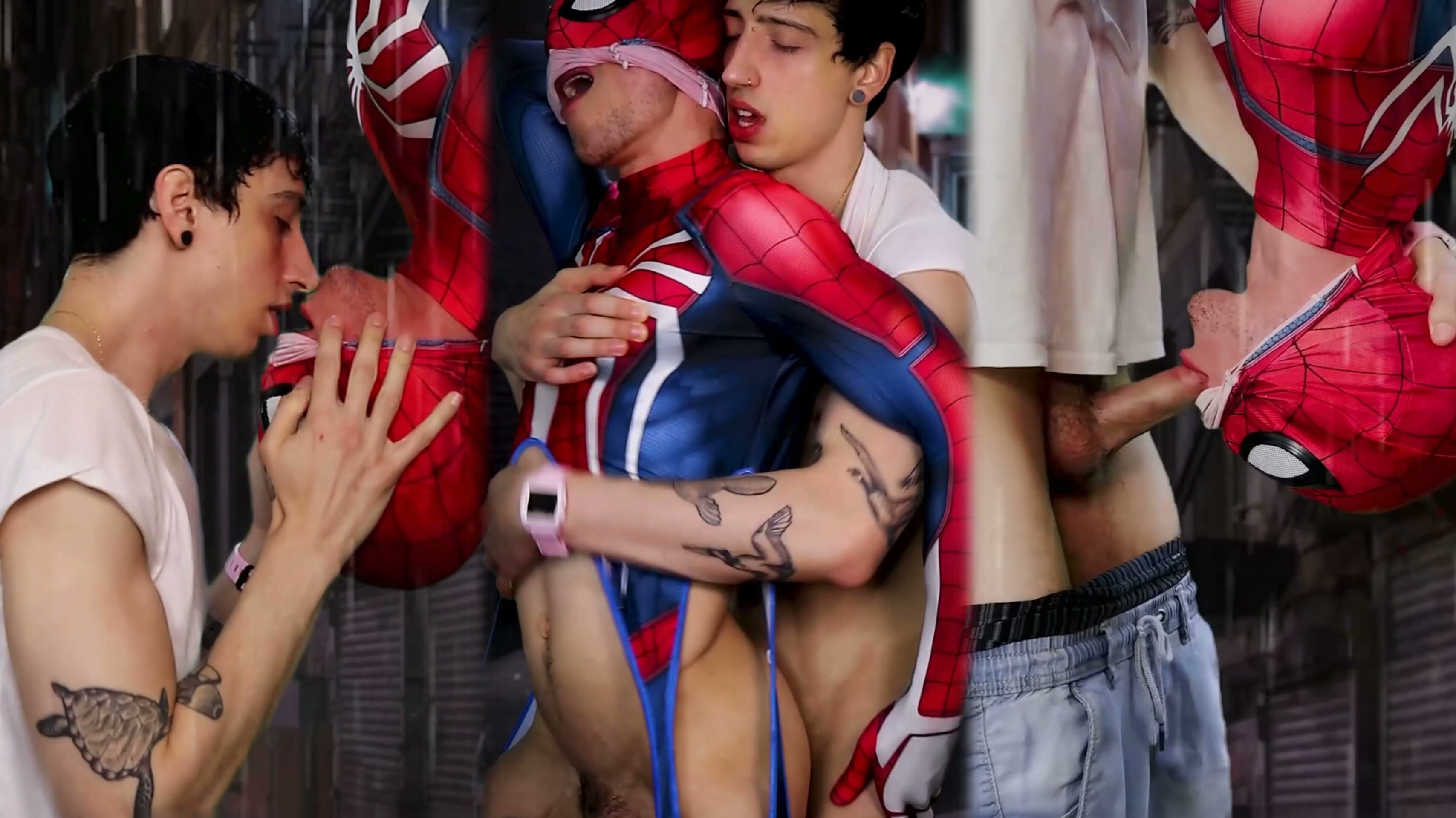 ArtemisBold Fucks Spideyb0y & Gives Him A Facial