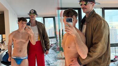 Brand new sex tape with a firefighter - Artiomboyx