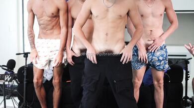 The Wild Podcast Turn Into Group Masturbation - Braden Sherota , Julian Barboza , Brandon Cardoso , SamirSpicyVIP ,Parker Reid